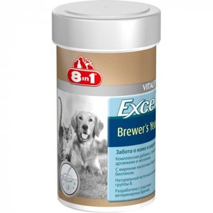 660432 Excel Brewers Yeast  д/соб. и котов  260таб/185ml   8in1