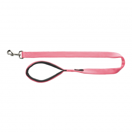 Поводок Premium нейлон XS-S 1,2 м/15 мм розовый