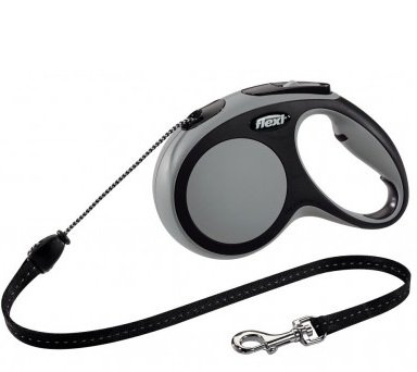 21281 Рулетка New Comfort XS 3 м / 8 кг (трос) сіра