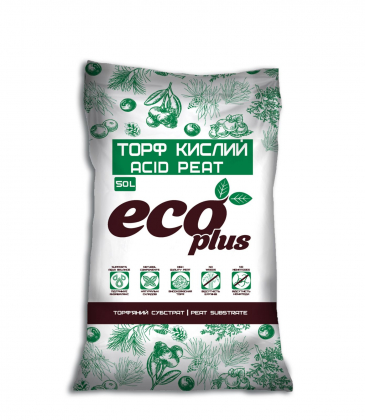 Торф кислый (ТК), pH 3.0-4.0, 50л, Peatfield (Питфилд)