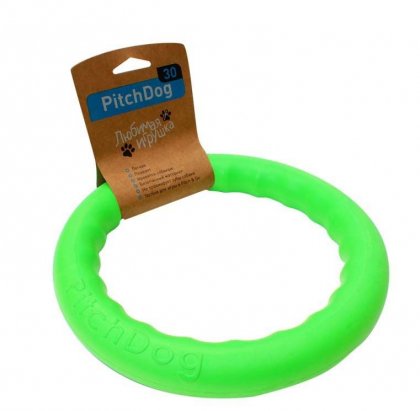 62385 Кільце для апортировки PitchDog30, діаметр 28 см, салатовий