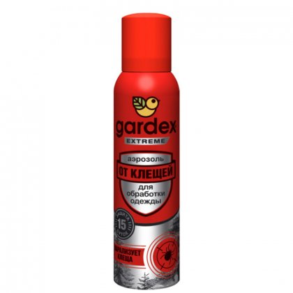 Аерозоль-репелентамі від кліщів Gardex Extreme, 100мл, 0131