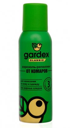 Аерозоль-репелентамі від комарів Gardex Classic, 100мл, 0134