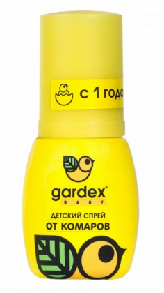 Детский спрей от комаров Gardex Baby, 50мл, 103
