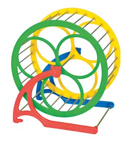 740817 Колесо для хомяків метал + пластик d 14 см