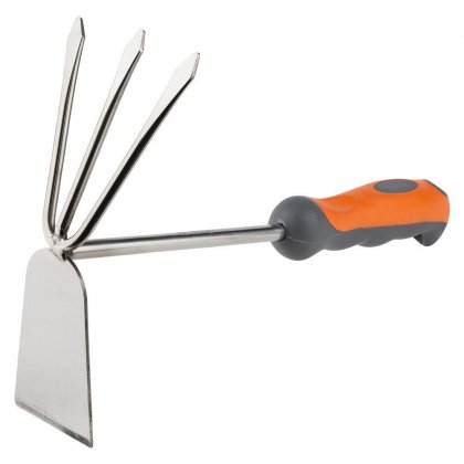 Мотика комбінована плоска + 3-х зубовая нерж, 5041454-0064