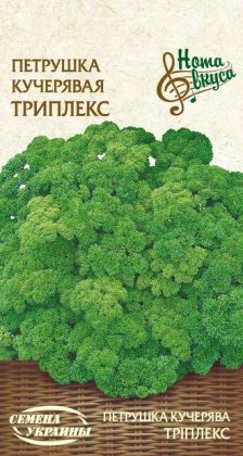Насіння петрушки кучерявої Триплекс, 2г (Семена України Нота Смаку)