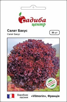 Насіння салату Бахус, 30шт, Vilmorin, Франція, насіння Садиба Центр