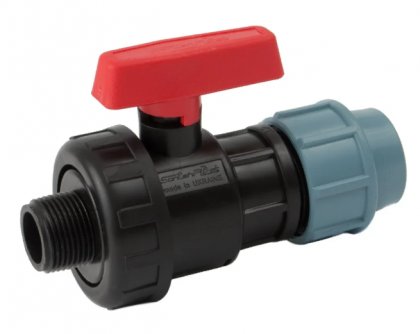 ПНД Кран 25х3 / 4 Н, Santehplast