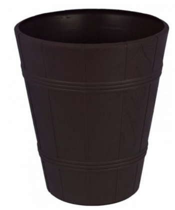 Горшок для цветов Дерево ПАЛЬМА-4 20л коричневый, 0912-013