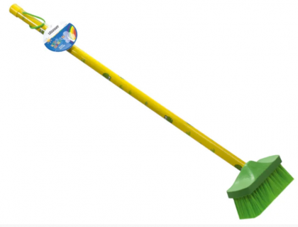 Щётка-веник детский зеленый Kid's Garden Штокер Stocker, 2306