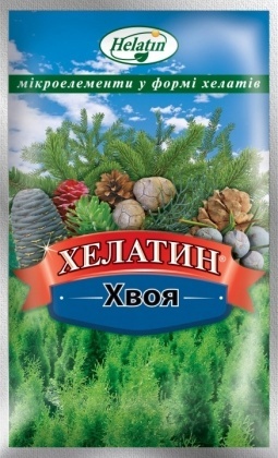 Удобрение Хелатин Хвоя с микроэлементами, Киссон, 50 мл