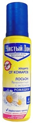 Лосьйон-спрей від комарів, Чистий Будинок, 100мл