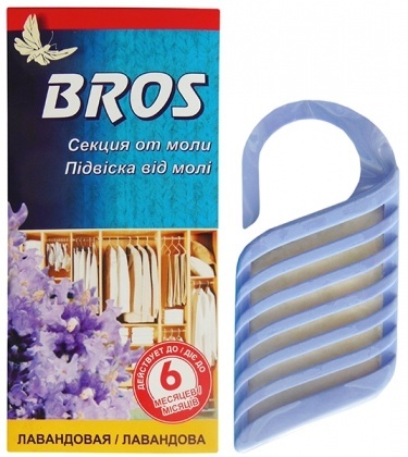 Інсектицидний засіб, секція від молі, 1шт, BROS