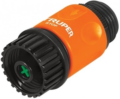 Переходник шланг/кран, пластик, мама 3/4, Truper, CLICK-ACC