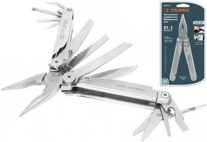 Набір мультитул 21 предметів, Truper, NV-MH-21