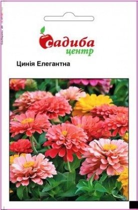 Насіння цинії Елегантна, суміш, 0.5 г, Hem, Голландія, Садиба Центр