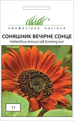 Насіння соняшника Вечірнє сонце, 1г, Hem, Голландія, Насіння квітів Pro seeds