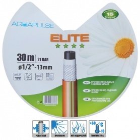Шланг для поливу Elite 19мм (3/4), 30м, Аквапульс
