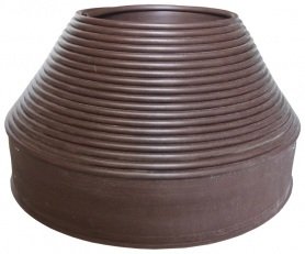 Бордюрна стрічка Экобордюр міні (коричнева), 11см х 20м 1