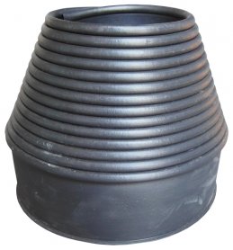 Бордюрна стрічка Экобордюр міні (чорна), 11см х 10м 1