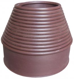 Бордюрна стрічка Экобордюр міні (коричнева), 11см х 10м 1