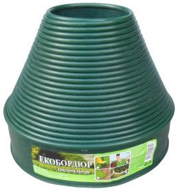 Бордюрна стрічка Экобордюр міні (зелена), 11см х 20м 1