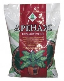 Дренаж керамзитовый Флорин, 1л, мелкий
