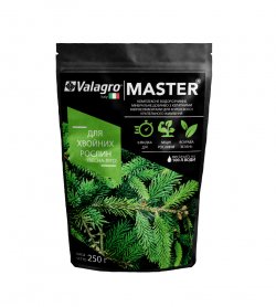 Комплексне мінеральне добриво для хвойних рослин Master (Мастер), 250г, NPK 18.18.18, Весна-Літо, Valagro