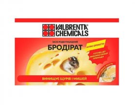 Родентицид брикеты от грызунов  Бродират МБ, 100г 1