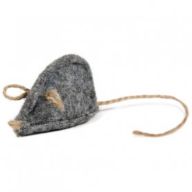 241414 Природа игрушка д/кошек мышка меланж  1