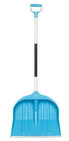Лопата снігоприбиральна.ТМ Будмонстер 495 * 520мм синя 7460 1