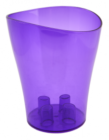 Вазон для орхідей Ніка 16*19см. (фіол. пр.), 114051 1