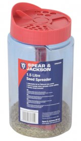 Ручной разбрасыватель удобрений для газона 1.5л, Spreader, Spear & Jackson 1