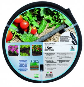 Поливочный шланг Ecodrop 13мм (1/2), 15м, Аквапульс